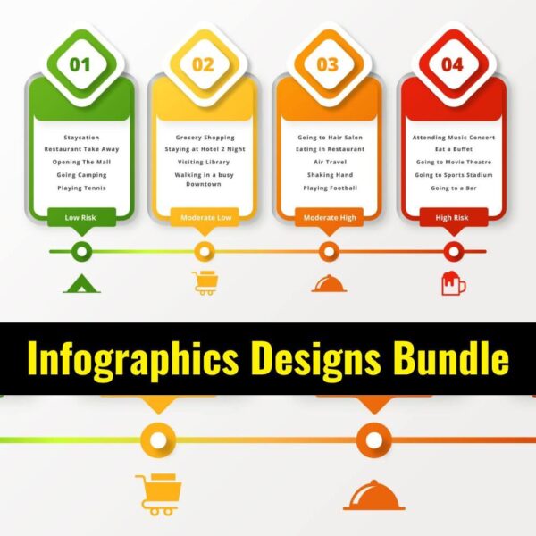 Infographics Templates Design Bundle