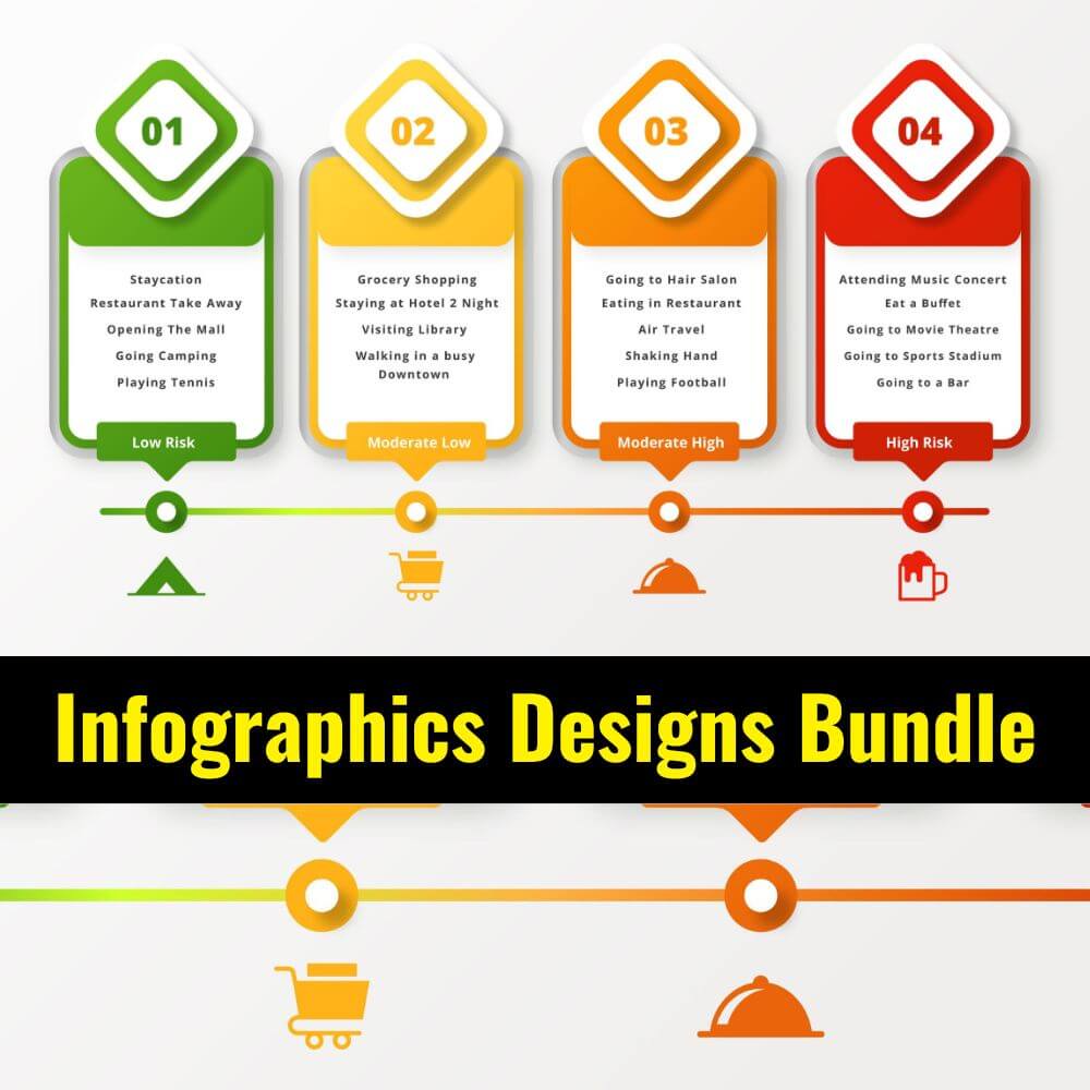 Infographics Templates Design Bundle