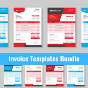 Premium Invoice Template Bundle