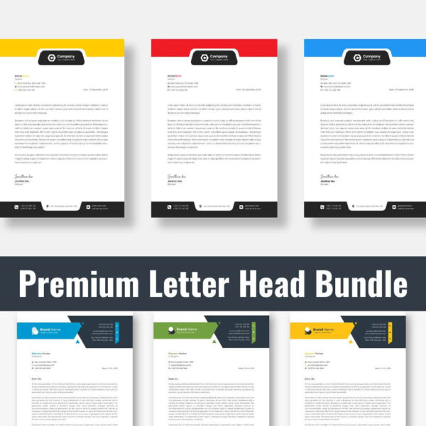 Premium Letter Head Bundle