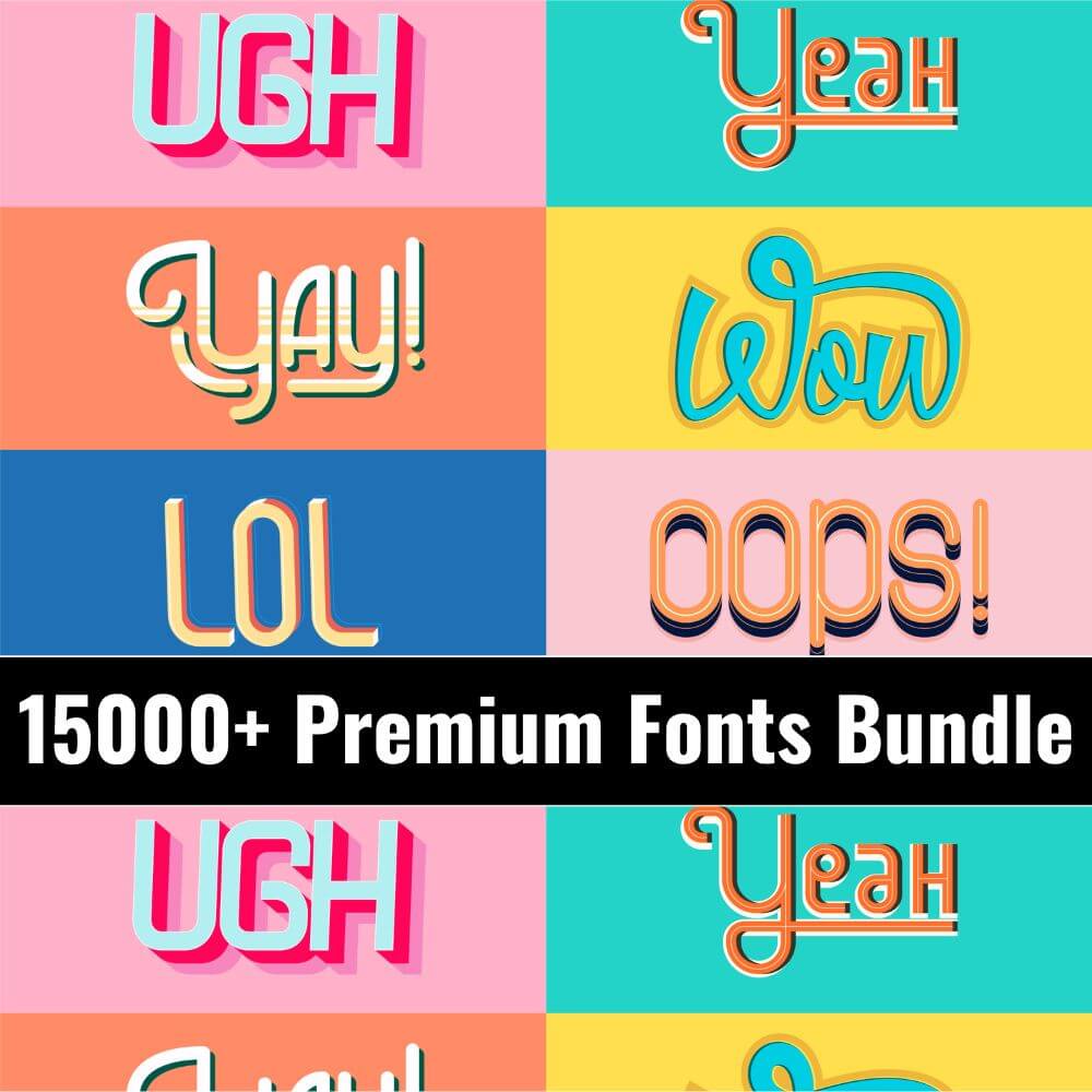 Premium-Fonts-Bundle