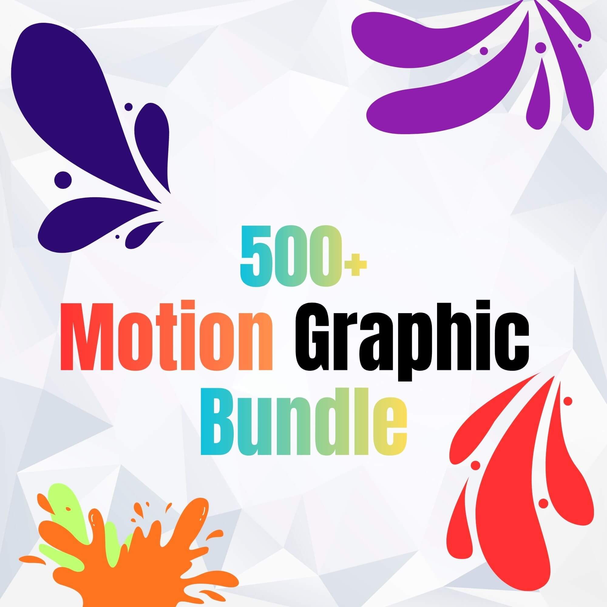 500+ Motion Graphic Bundle