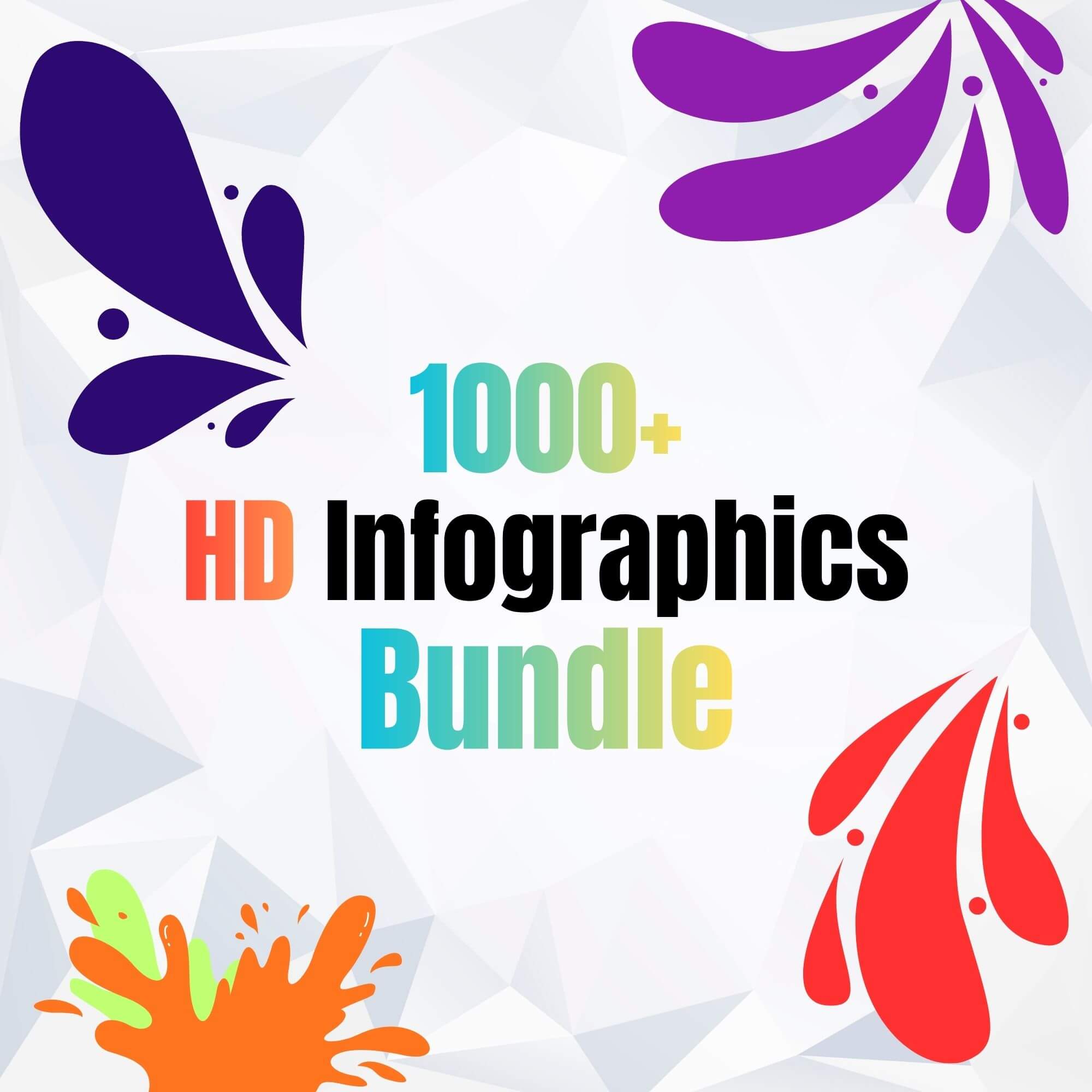 1000+ HD Infographics Bundle